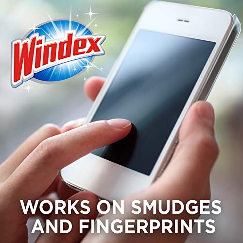 Windex Electronics Wipes, Pre-Moistened Screen Wipes Clean and Provide a Streak-Free Shine, 25 Count, Pack of 3