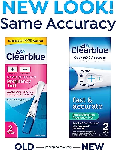 Clearblue Rapid Detection Pregnancy Test, 2 Count