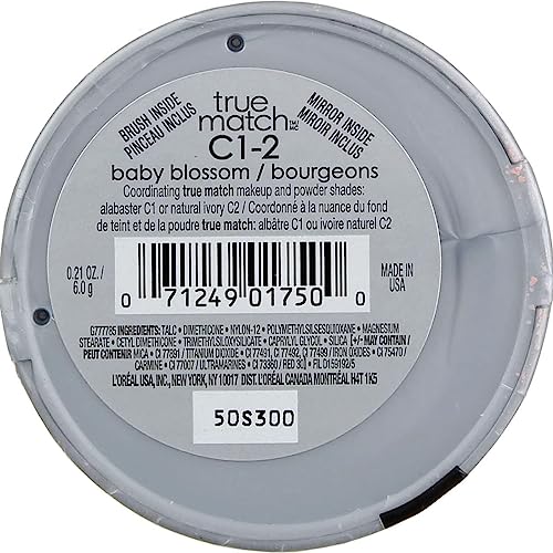 L’Oréal Paris True Match Super-Blendable Blush, Baby Blossom, 0.21 oz, 1 Count