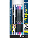 PILOT Pen 17478 FriXion Synergy Clicker Erasable, Refillable & Retractable Gel Ink Pens, Extra Fine Point, Assorted Ink Colors, 7-Pack