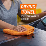 Armor All Car Wash Kit, Includes Car Wash Soap, Wash Mitt & Microfiber Towel (3 Piece Kit)