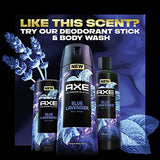 AXE Fine Fragrance Collection Premium Deodorant Body Spray For Men Blue Lavender 3 Count With 72H Odor Protection And Freshness Infused With Lavender, Mint, And Amber Essential Oils 4oz