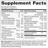 OLLY Men's Multivitamin Gummy, Immune Support, Vitamins A, C, D, E, B, Lycopene, Zinc, BlackBerry, 60 Day Supply - 120 Count