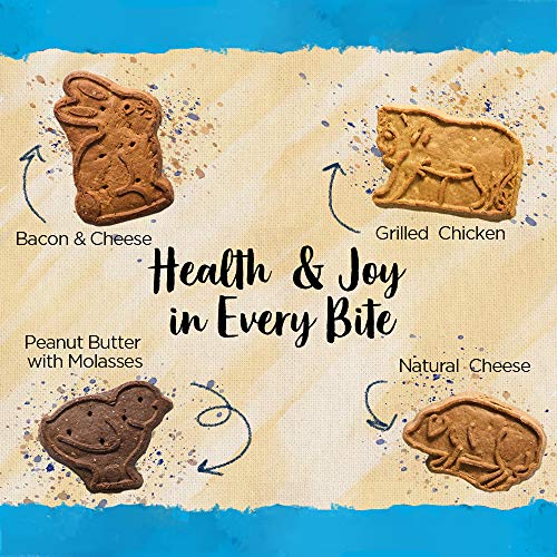 Blue Dog Bakery Natural Dog Treats, More Crunch Large, Assorted Flavors, 18oz Box, 1 Box