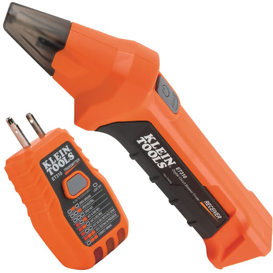 Klein Tools ET310 AC Circuit Breaker Finder, Electric Tester With Integrated GFCI Outlet Tester