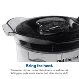 nutribullet Full-Size Blender Combo 1200W –Matte White