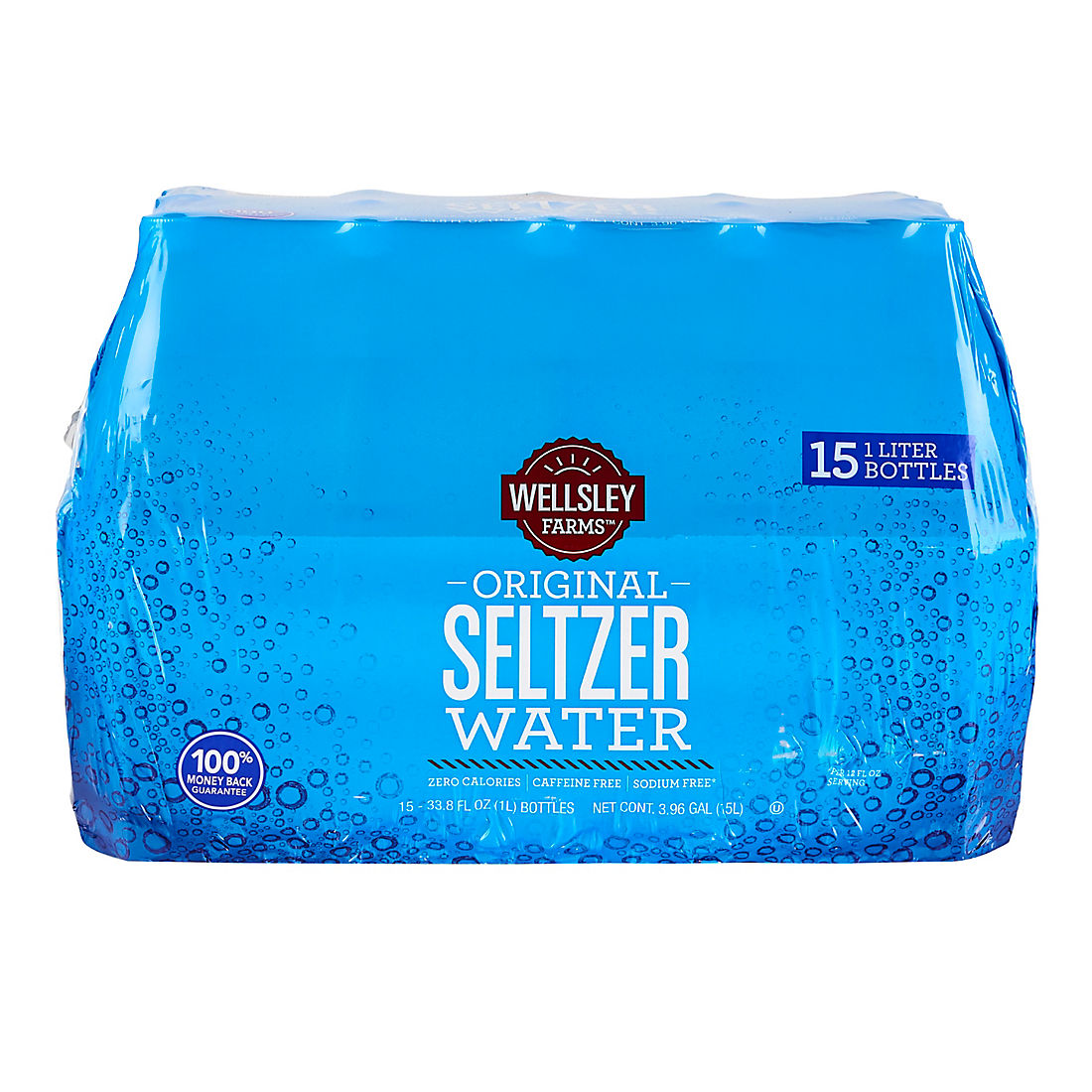 Wellsley Farms Seltzer, 15 ct./1L