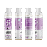 Hello Bello Soft Lavender Shampoo & Body Wash | Tear-Free, Hypoallergenic, Dermatologist & Pediatrician Tested, Plant Based Formula for Babies and Kids | 10 FL Oz