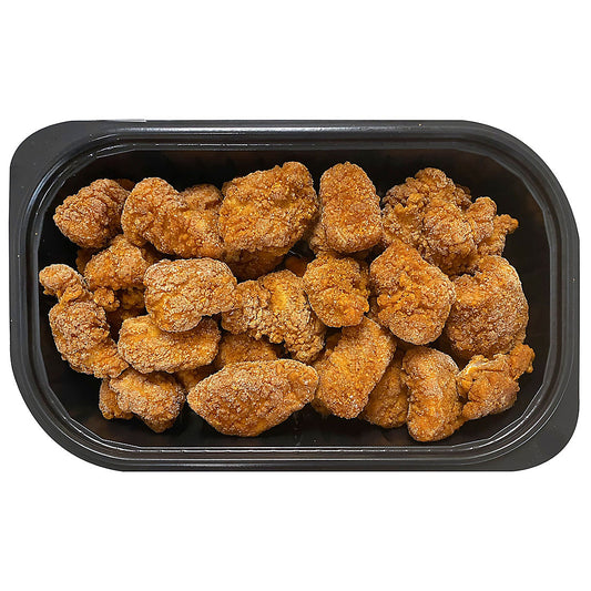Wellsley Farms Hot and Spicy Boneless Chicken Bite Tray, 2.4 lbs.